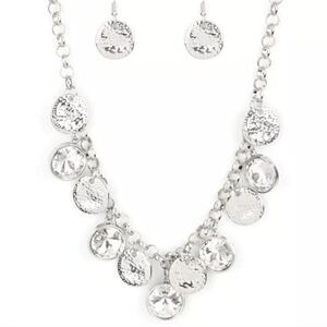 Paparazzi Spot On Sparkle Necklace with Earrings